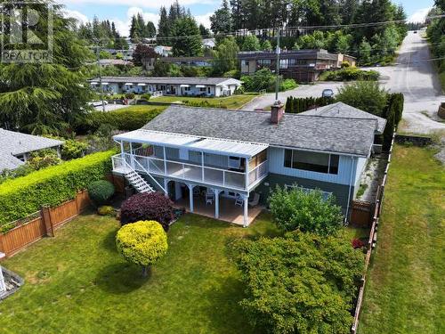 4145 Westview Ave, Powell River, BC - Outdoor With Deck Patio Veranda