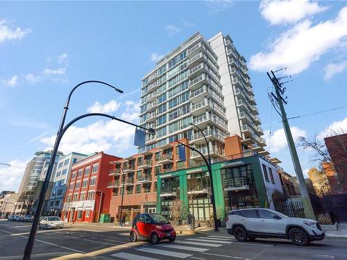 601-834 Johnson St, Victoria, BC - Outdoor With Facade