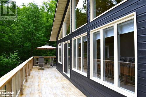 26 Port Vernon Lane, Huntsville, ON - Outdoor With Deck Patio Veranda With Exterior
