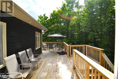 26 Port Vernon Lane, Huntsville, ON - Outdoor With Deck Patio Veranda