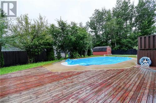 48 Barrington, Moncton, NB - Outdoor With Deck Patio Veranda With Backyard