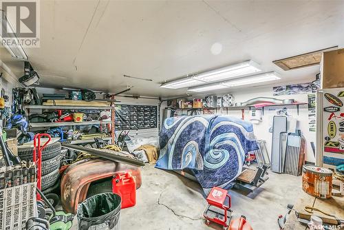 668 Goderich Street, Bethune, SK - Indoor Photo Showing Garage