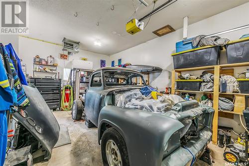 668 Goderich Street, Bethune, SK - Indoor Photo Showing Garage