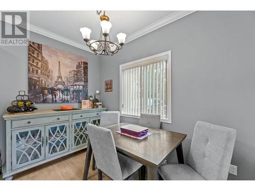 920 Saskatoon Road Unit# 116, Kelowna, BC - Indoor Photo Showing Dining Room