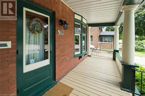 170 Queen Street N, Kitchener, ON - Outdoor With Deck Patio Veranda With Exterior