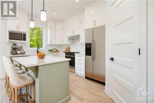 Virtually Staged - 978 Cologne Street, Embrun, ON - Indoor Photo Showing Kitchen