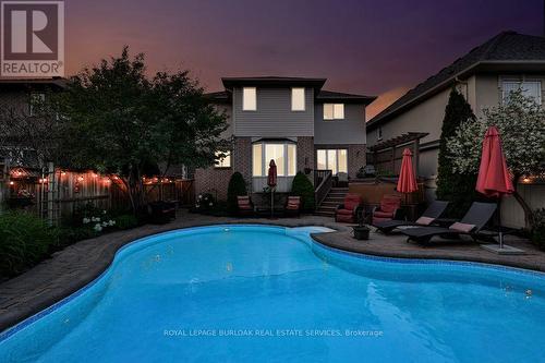 4143 Bianca Forest Drive, Burlington, ON - Outdoor With In Ground Pool With Deck Patio Veranda With Backyard