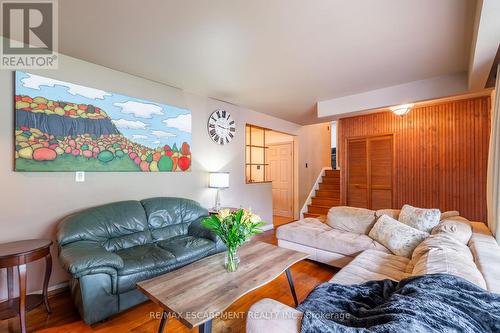 343 Bevan Drive, Burlington, ON - Indoor Photo Showing Living Room With Fireplace