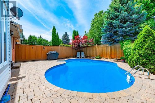 5919 Blue Spruce Avenue, Burlington, ON - Outdoor With In Ground Pool With Backyard