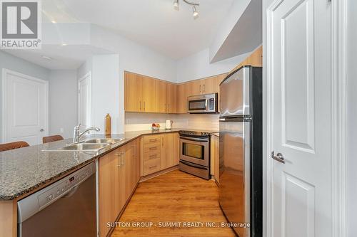 304 - 15 Windermere Avenue, Toronto, ON - Indoor Photo Showing Kitchen With Double Sink