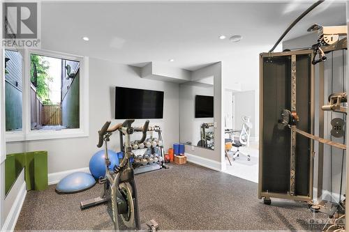 434 Kenwood Avenue, Ottawa, ON - Indoor Photo Showing Gym Room