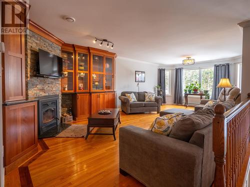 10 Chrisara Place, Portugal Cove - St. Phillips, NL - Indoor Photo Showing Living Room With Fireplace