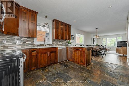 9 Highview Place, Kitchener, ON - Indoor Photo Showing Kitchen With Double Sink