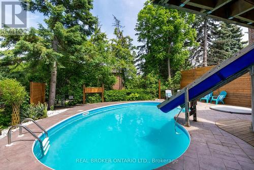 4082 Powderhorn Crescent, Mississauga, ON - Outdoor With In Ground Pool