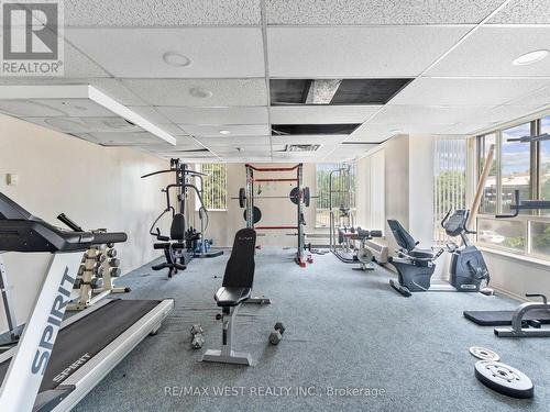806 - 2470 Eglinton Avenue W, Toronto, ON - Indoor Photo Showing Gym Room