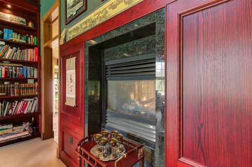 1306 Huckleberry Road, Kelowna, BC - Indoor Photo Showing Other Room With Fireplace