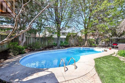 1846 Paddock Crescent, Mississauga, ON - Outdoor With In Ground Pool With Backyard