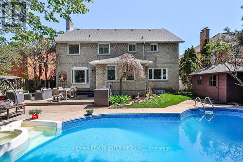 1846 Paddock Crescent, Mississauga, ON - Outdoor With In Ground Pool