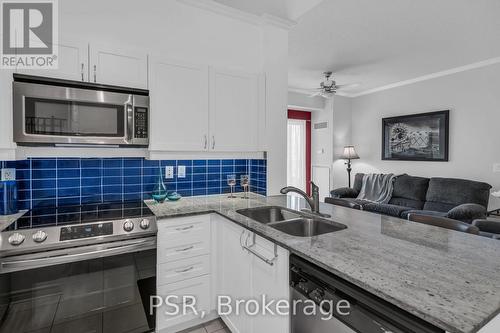 211 - 354 Atherley Road, Orillia, ON - Indoor Photo Showing Kitchen With Double Sink