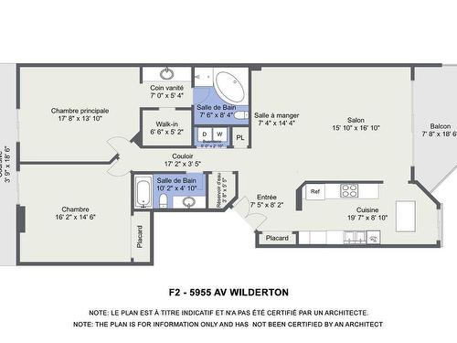 Plan (croquis) - F-2-5955 Av. Wilderton, Montréal (Côte-Des-Neiges/Notre-Dame-De-Grâce), QC - Other