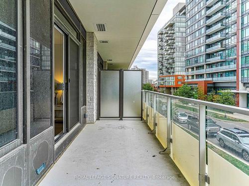 Th105-75 Canterbury Pl, Toronto, ON - Outdoor With Balcony With Exterior