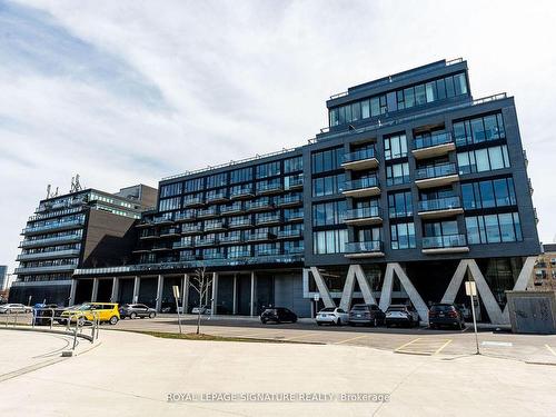 704-7 Smith Cres, Toronto, ON - Outdoor With Balcony With Facade