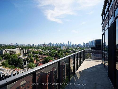 Ph19-1030 King St W, Toronto, ON - Outdoor With Balcony With View