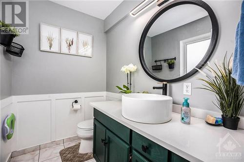Powder Room - 1256 Terrebonne Drive, Ottawa, ON - Indoor Photo Showing Bathroom