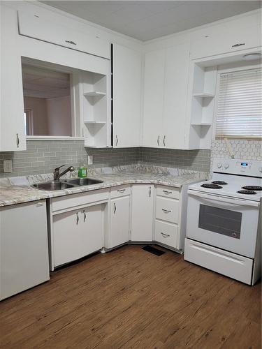 4616 Ryerson Crescent, Niagara Falls, ON - Indoor Photo Showing Kitchen With Double Sink