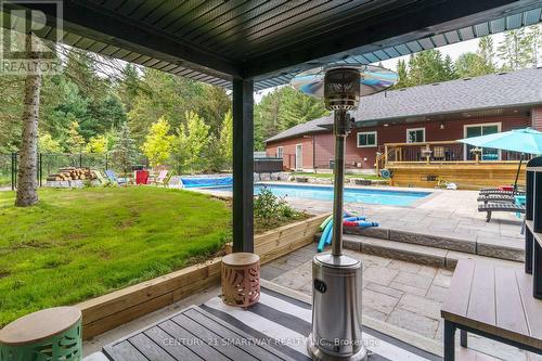 96 Main Street, Burk'S Falls, ON - Outdoor With In Ground Pool With Deck Patio Veranda With Exterior
