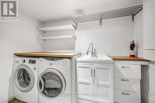 17 - 123 Strathcona Avenue, Toronto (Blake-Jones), ON - Indoor Photo Showing Laundry Room