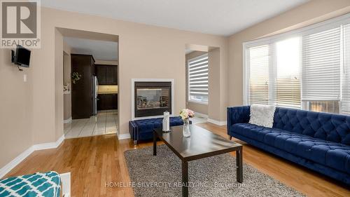 428 Father Tobin Road, Brampton, ON - Indoor Photo Showing Living Room With Fireplace