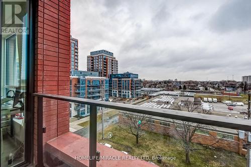 608 - 8 Tippett Road, Toronto, ON - Outdoor With Balcony With View