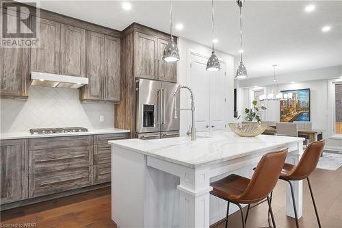 19 Netherwood Road, Kitchener, ON - Indoor Photo Showing Kitchen With Upgraded Kitchen