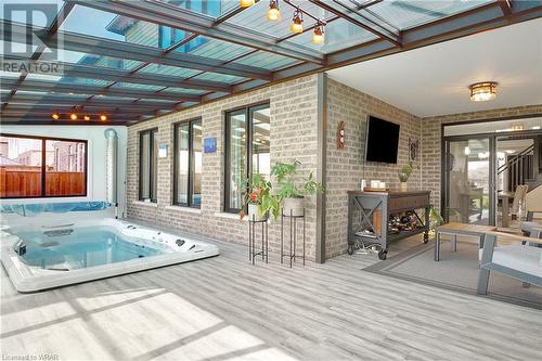 19 Netherwood Road, Kitchener, ON - Indoor Photo Showing Other Room With In Ground Pool
