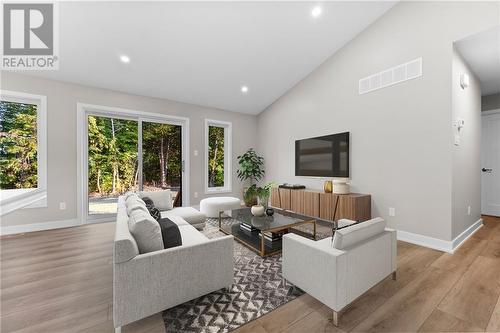 Rear of home - 38 Partridge Drive, Calabogie, ON - Indoor Photo Showing Living Room