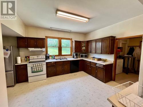 87 Nelson Avenue, Nakusp, BC - Indoor Photo Showing Kitchen With Double Sink