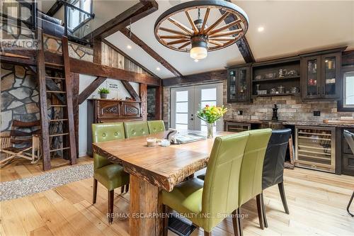 928 Brock Road, Hamilton, ON - Indoor Photo Showing Dining Room