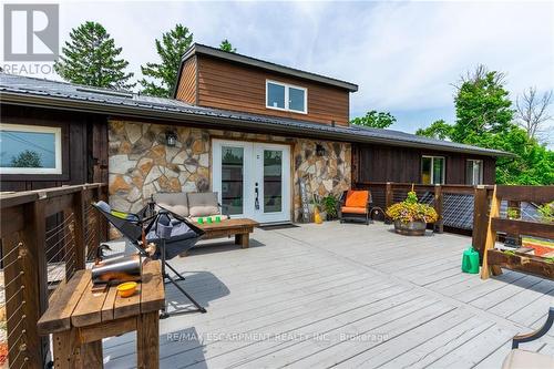 928 Brock Road, Hamilton, ON - Outdoor With Deck Patio Veranda With Exterior