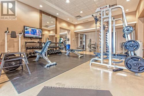 1408 - 385 Prince Of Wales Drive, Mississauga (City Centre), ON - Indoor Photo Showing Gym Room