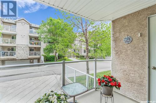 107 4525 Marigold Drive, Regina, SK - Outdoor With Balcony With Exterior
