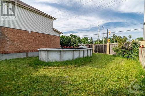 33 Halkirk Avenue, Kanata, ON - Outdoor With Above Ground Pool