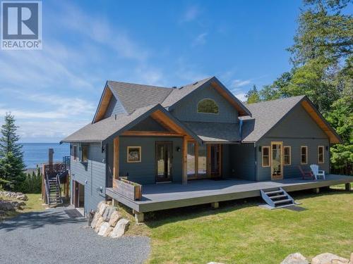 8116 Emmonds Road, Powell River, BC - Outdoor With Deck Patio Veranda