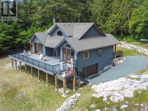 8116 Emmonds Road, Powell River, BC - Outdoor With Deck Patio Veranda