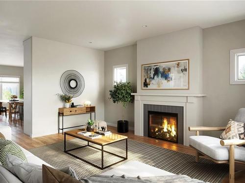 1474 Atlas Dr, Langford, BC - Indoor Photo Showing Living Room With Fireplace