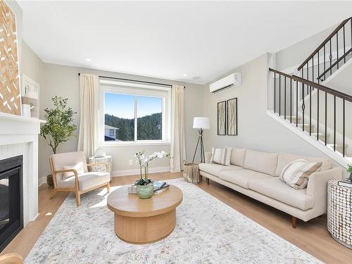 1474 Atlas Dr, Langford, BC - Indoor Photo Showing Living Room With Fireplace