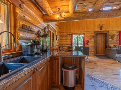 Cuisine - 10 Ch. Pelletier, Saint-Michel-Des-Saints, QC - Indoor Photo Showing Kitchen With Double Sink