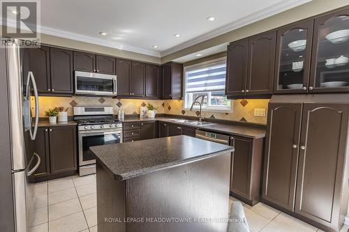 1042 Zimmerman Crescent, Milton, ON - Indoor Photo Showing Kitchen With Double Sink