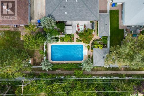 86 Dunning Crescent, Regina, SK - Outdoor With In Ground Pool