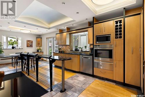 86 Dunning Crescent, Regina, SK - Indoor Photo Showing Kitchen With Upgraded Kitchen